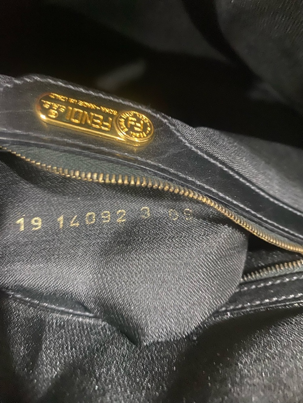 Fendi Pequin Check Dome Bag - Picture 10 of 10